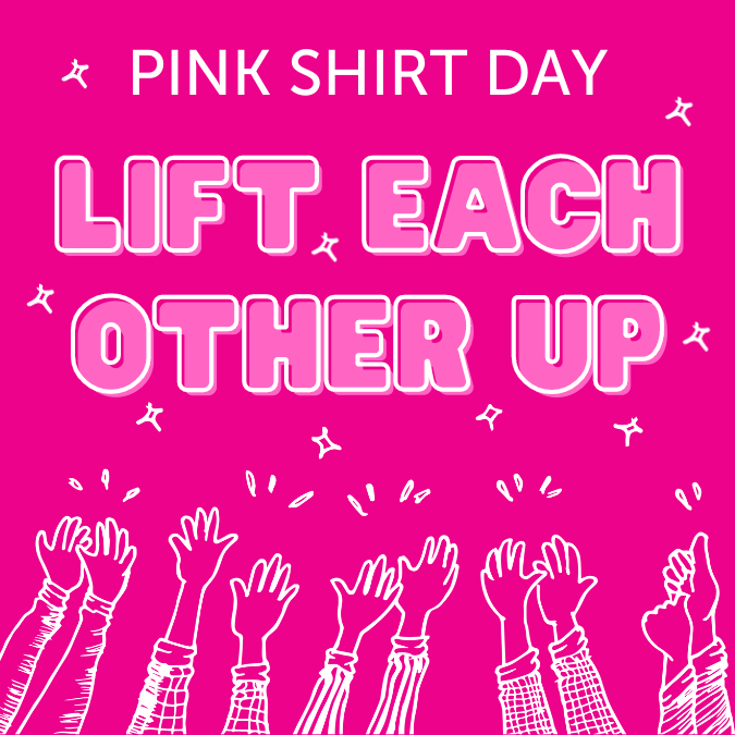 Pink Shirt Day is Feb 24!  Northern Gateway Public Schools